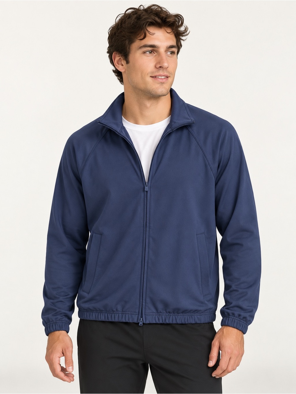 Vuori Men’s Sunday Element Track Jacket Navy Blue Size S